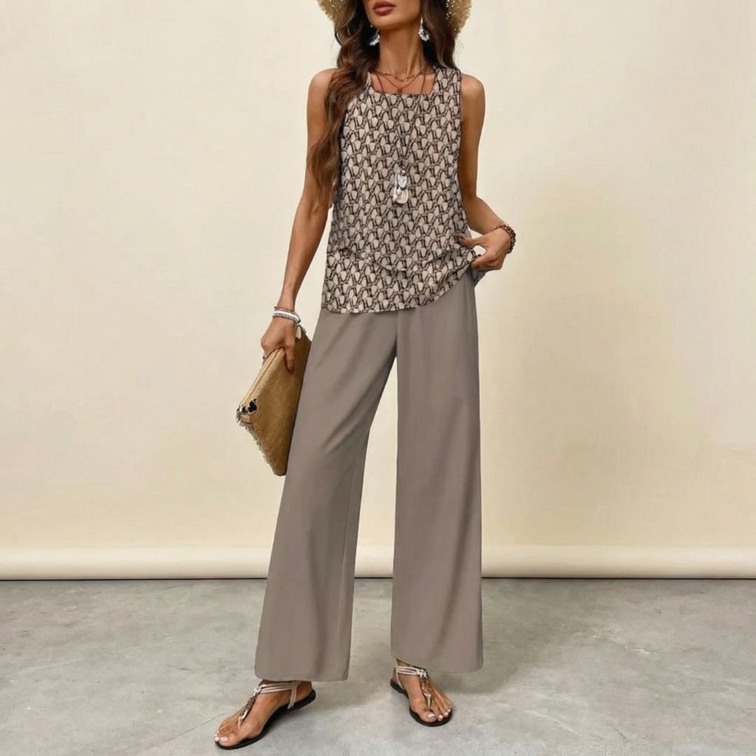 JAZMÍN | CONJUNTO ELEGANTE DE VERANO