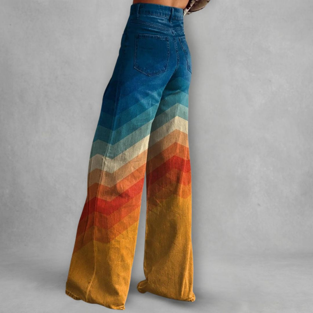 LEO | PANTALONES ZIGZAG RETRO
