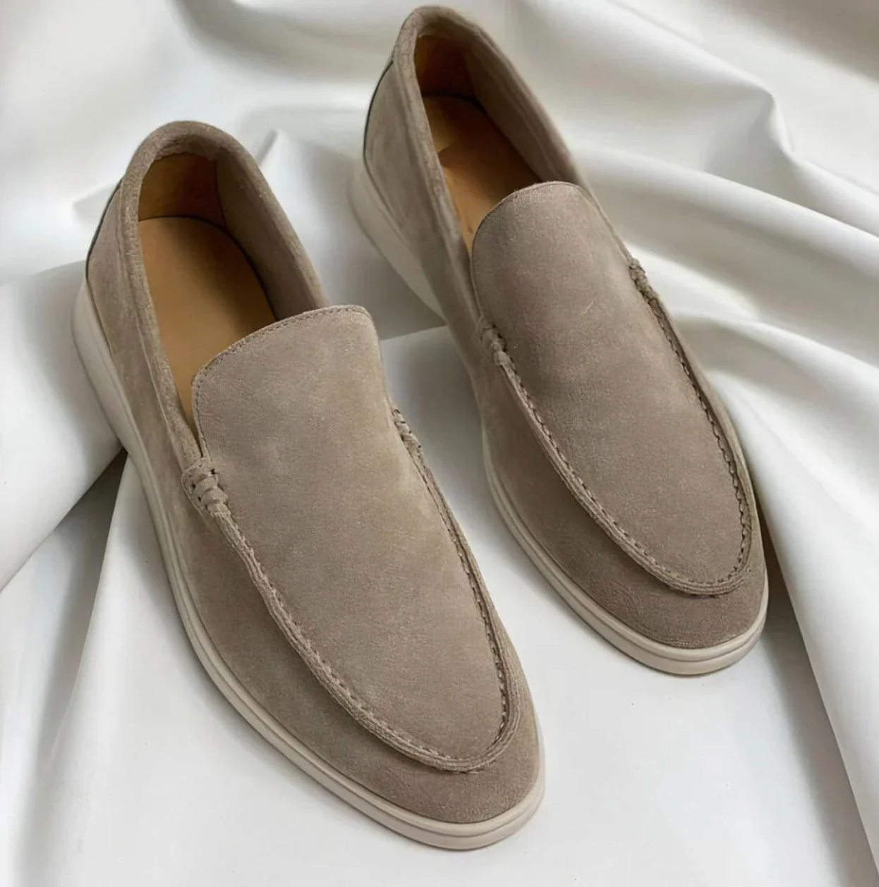 EMILIANO | ELEGANTES MOCASINES DE ANTE