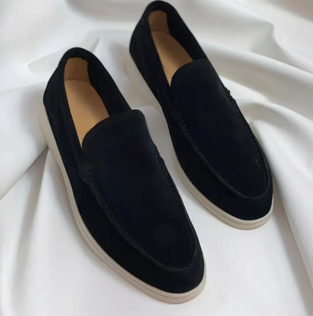 EMILIANO | ELEGANTES MOCASINES DE ANTE