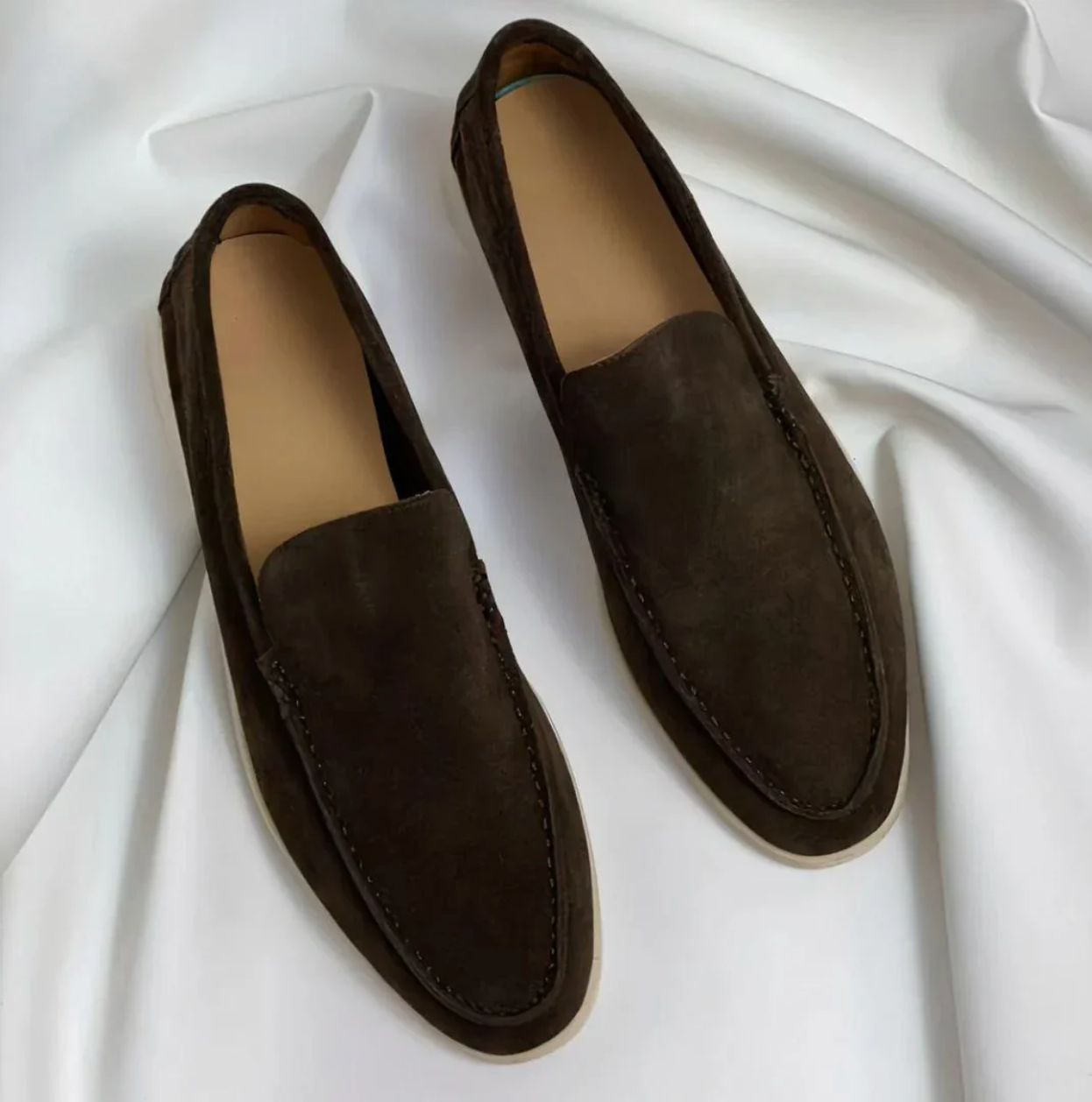 EMILIANO | ELEGANTES MOCASINES DE ANTE