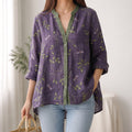 VALERIA | BLUSA ELEGANTE DE VERANO CON ESTAMPADO FLORAL