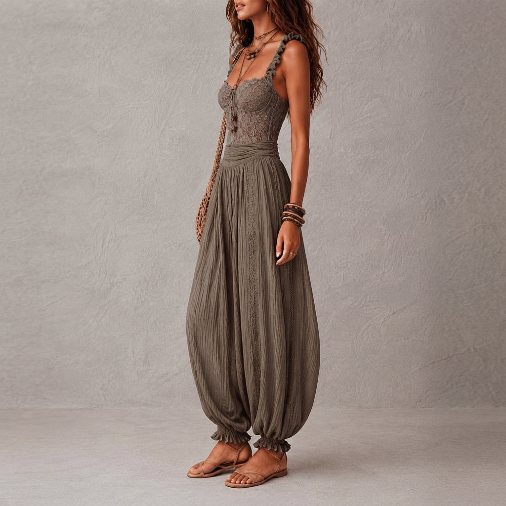 REGINA | CONJUNTO DE ENCAJE GRIS