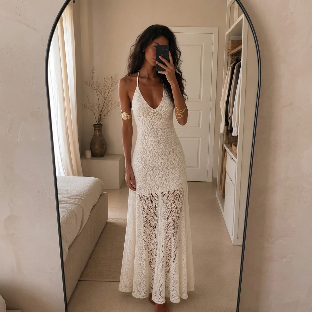 LISA | VESTIDO DE ENCAJE