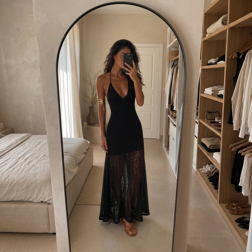 LISA | VESTIDO DE ENCAJE